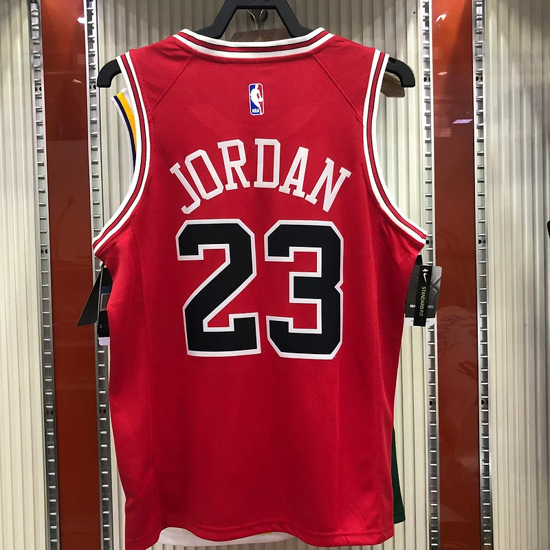 NBA Chicago Bulls Basketball jersey round neck red #23 Jordan