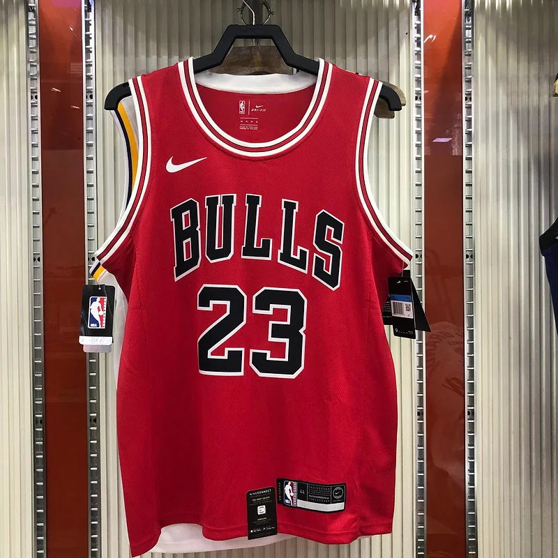 NBA Chicago Bulls Basketball jersey round neck red #23 Jordan