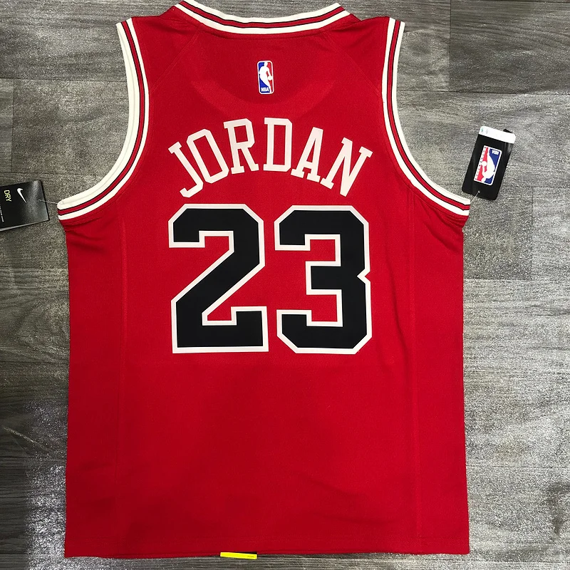 NBA Chicago Bulls Basketball jersey round neck red #23 Jordan