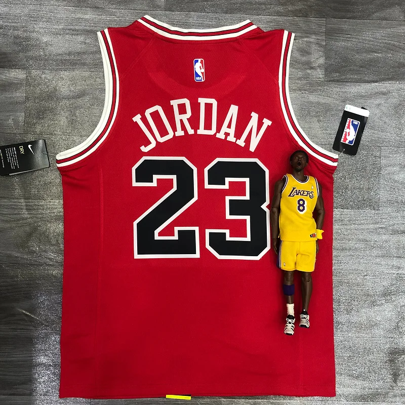 NBA Chicago Bulls Basketball jersey round neck red #23 Jordan