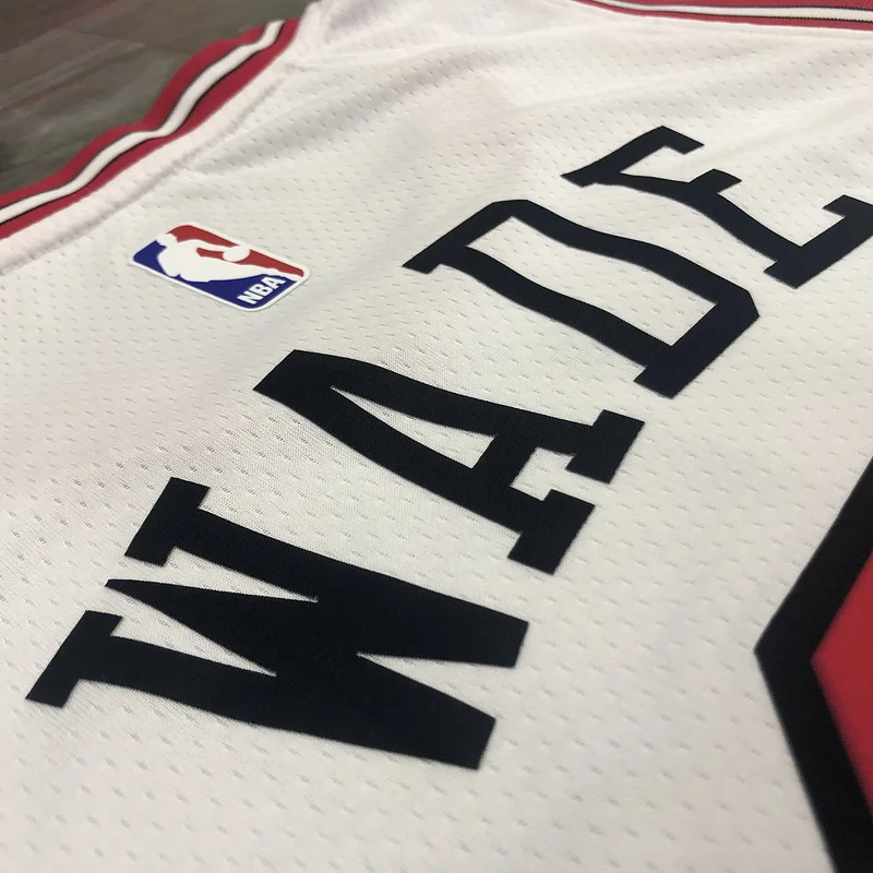 NBA Chicago Bulls Basketball jersey white #3 WADE