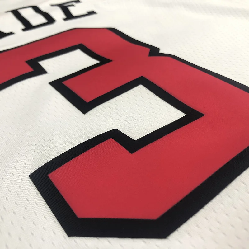 NBA Chicago Bulls Basketball jersey white #3 WADE