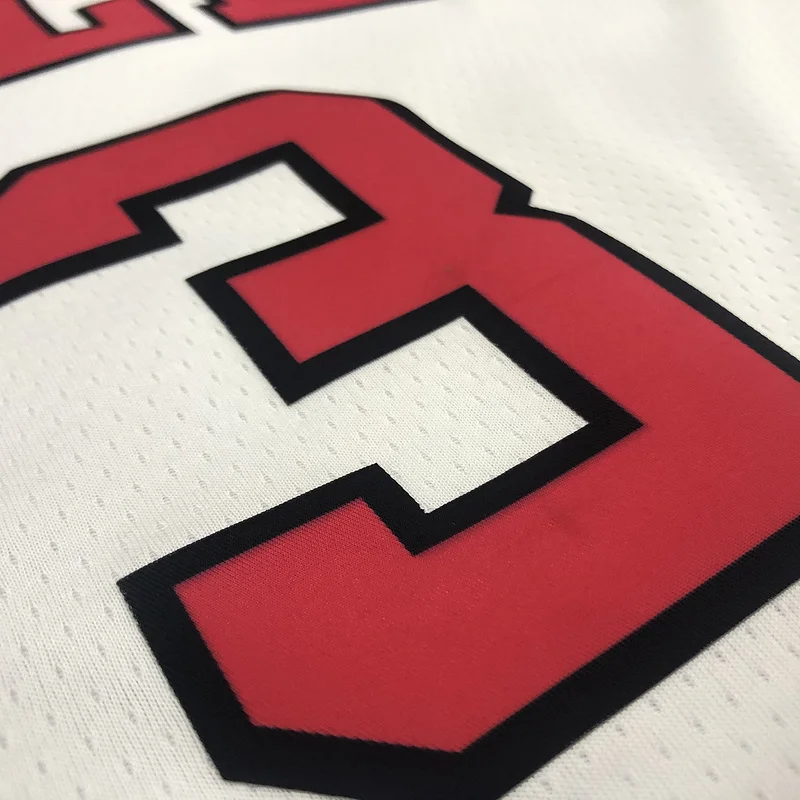 NBA Chicago Bulls Basketball jersey white #3 WADE