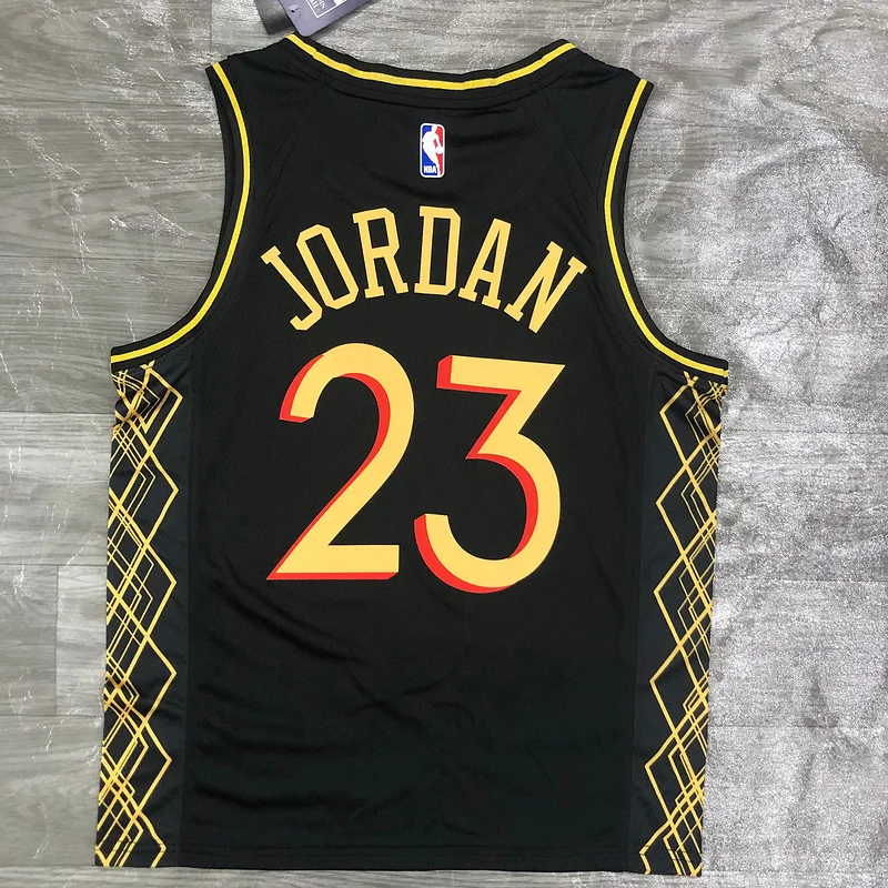 2021 Season NBA Chicago Bulls Basketball jersey City version #23 Jordan