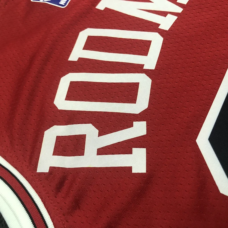 NBA Chicago Bulls Basketball jersey red #91 RODMAN