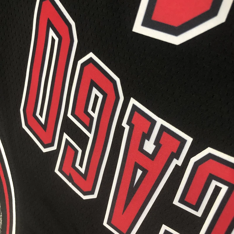 NBA Chicago Bulls Basketball jersey black #91 RODMAN