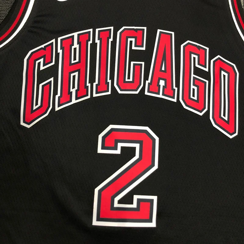 NBA Chicago Bulls Basketball jersey black #2 BALL