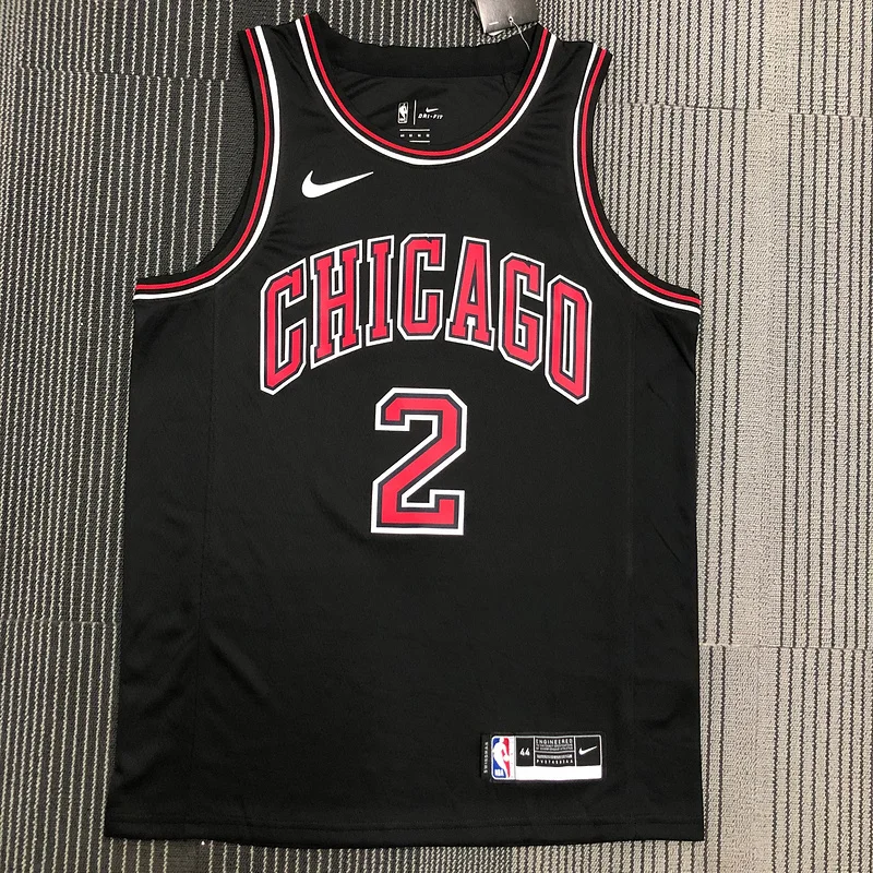 NBA Chicago Bulls Basketball jersey black #2 BALL