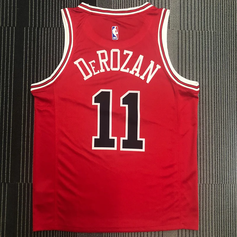 NBA Chicago Bulls Basketball jersey red #11 DeROZAN