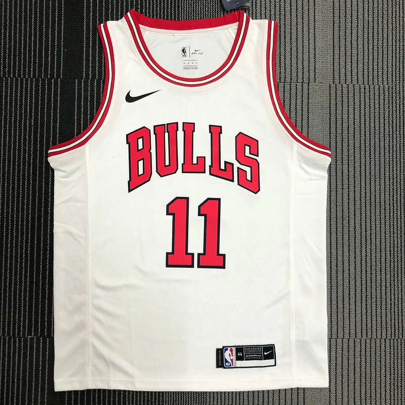 NBA Chicago Bulls Basketball jersey white #11 DeROZAN