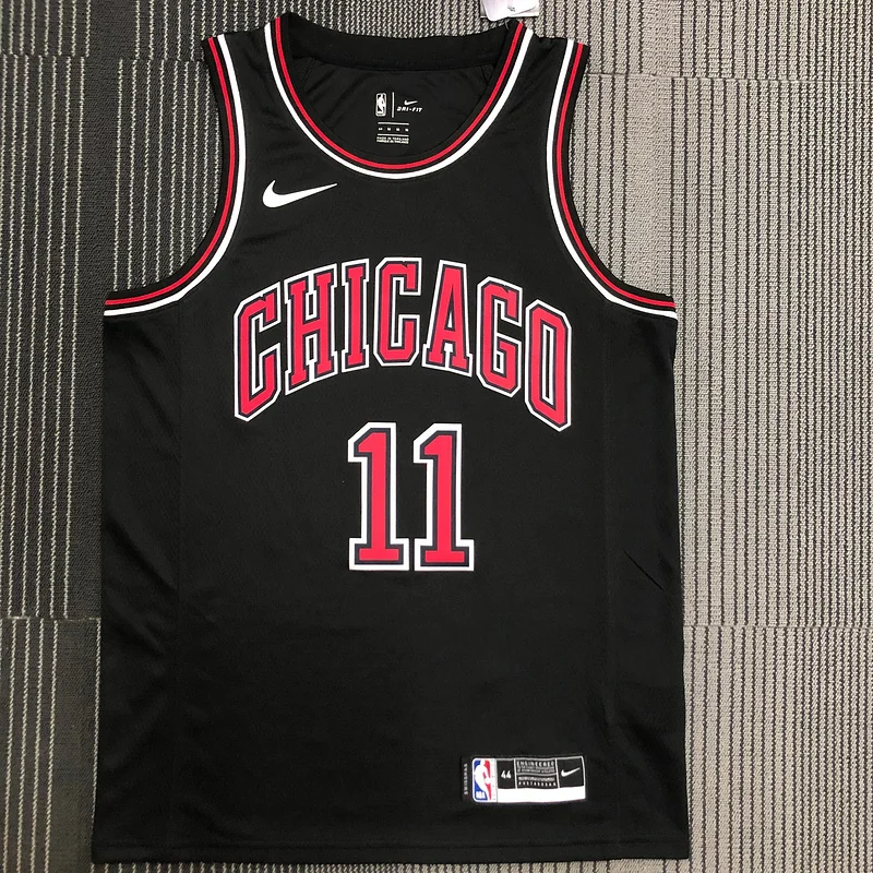 NBA Chicago Bulls Basketball jersey black #11 DeROZAN