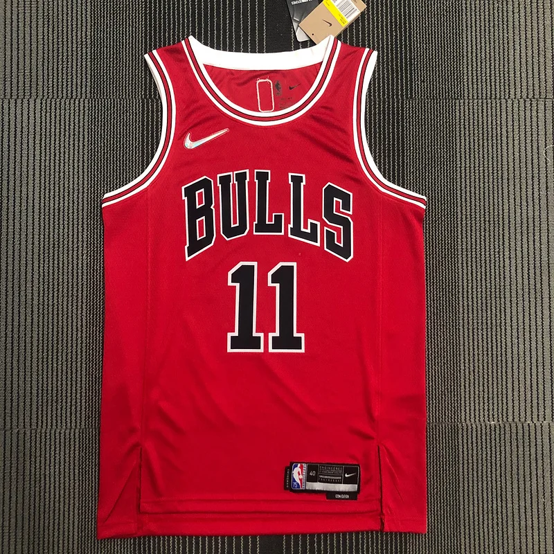 75th Anniversary NBA Chicago Bulls Basketball jersey red #11 DeROZAN