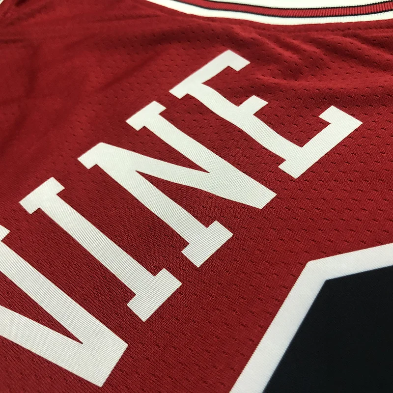 75th Anniversary NBA Chicago Bulls Basketball jersey red #8 LAVINE