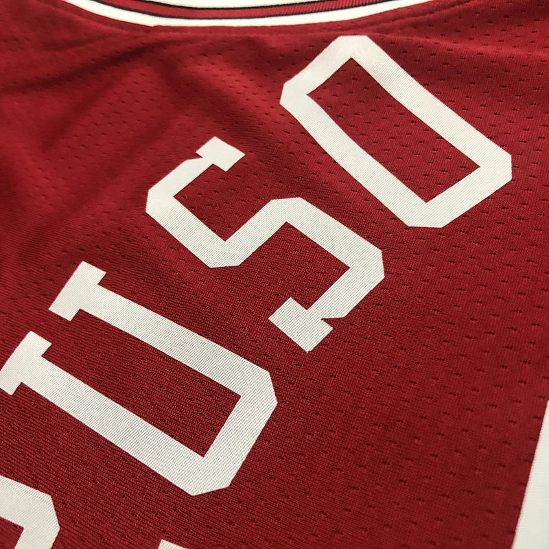 75th Anniversary NBA Chicago Bulls Basketball jersey #6 CARUSO