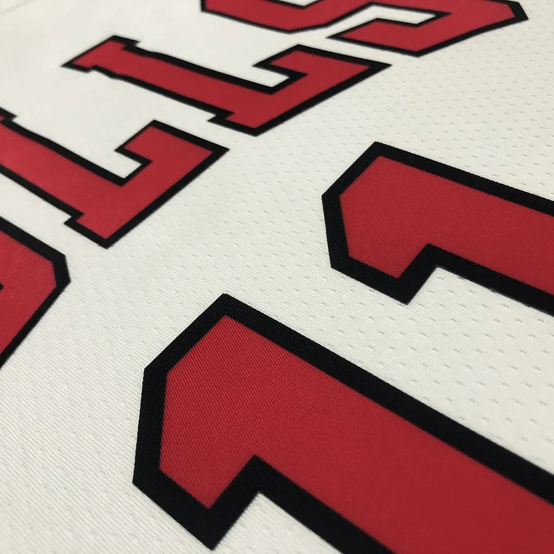 75th Anniversary NBA Chicago Bulls Basketball jersey white #11 DeROZAN