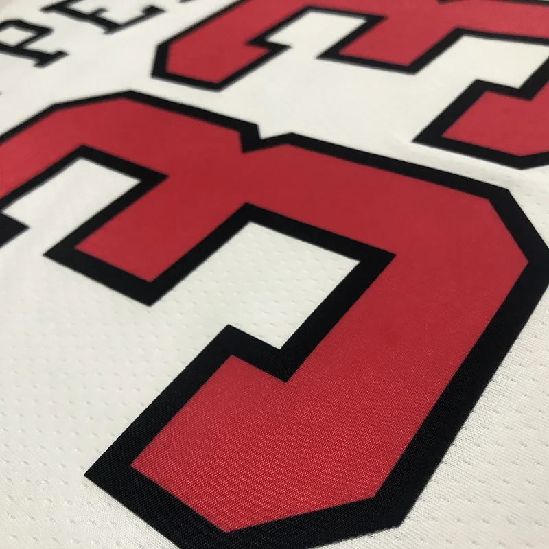 75th Anniversary NBA Chicago Bulls Basketball jersey white #33 PIPPEN