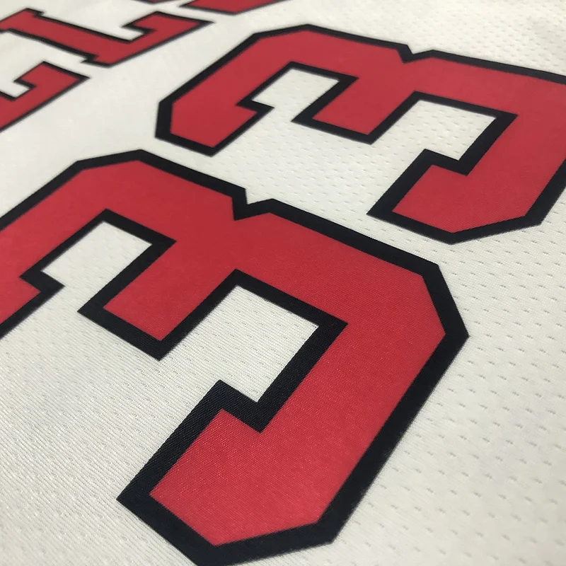 75th Anniversary NBA Chicago Bulls Basketball jersey white #33 PIPPEN