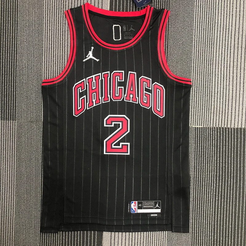 75th Anniversary NBA Chicago Bulls Basketball jersey Flyer style #2 BALL