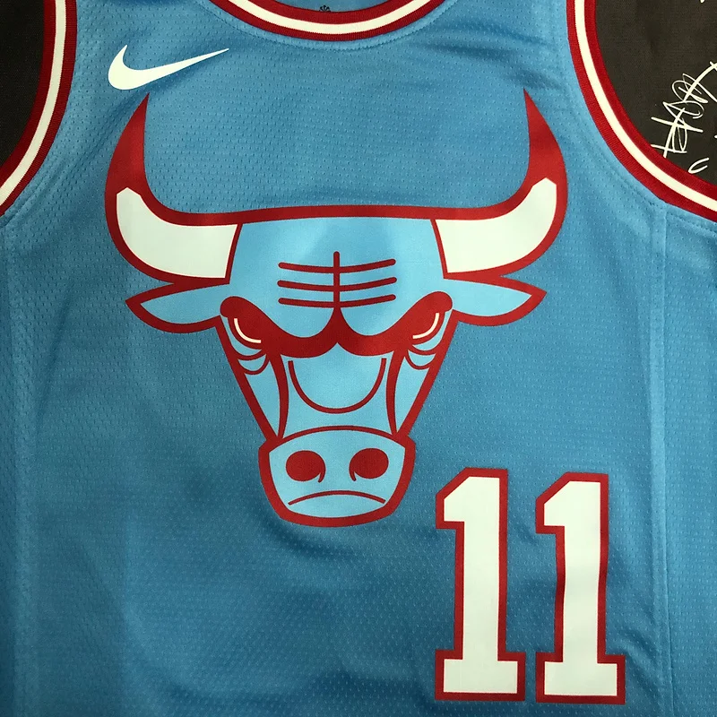 NBA Chicago Bulls Basketball jersey Blue #11 DeROZAN