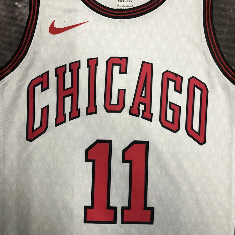 2023 Season NBA Chicago Bulls Basketball jersey City version 1 #1 DeROZAN