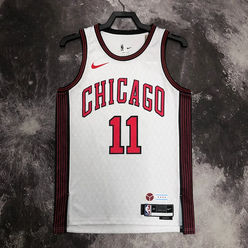 2023 Season NBA Chicago Bulls Basketball jersey City version 1 #1 DeROZAN