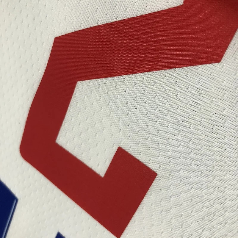 75th anniversary  NBA Los Angeles Clippers Basketball jersey   White  #2   LEONARD