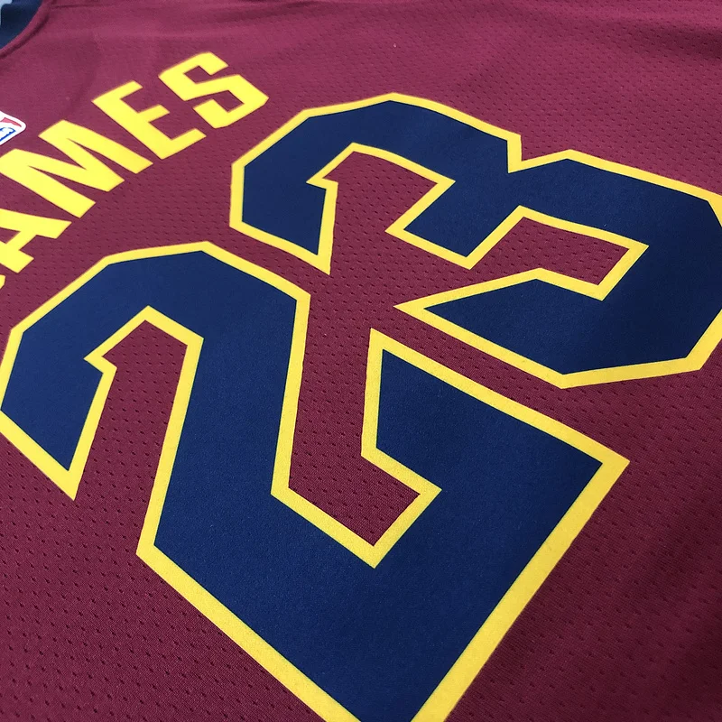 2017 Cleveland Cavaliers Basketball Jersey Red #23 JAMES