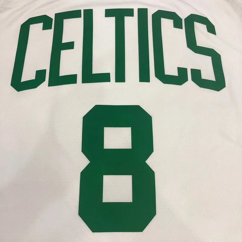 NBA Boston Celtics Basketball Jersey Retro White #8 WALKER