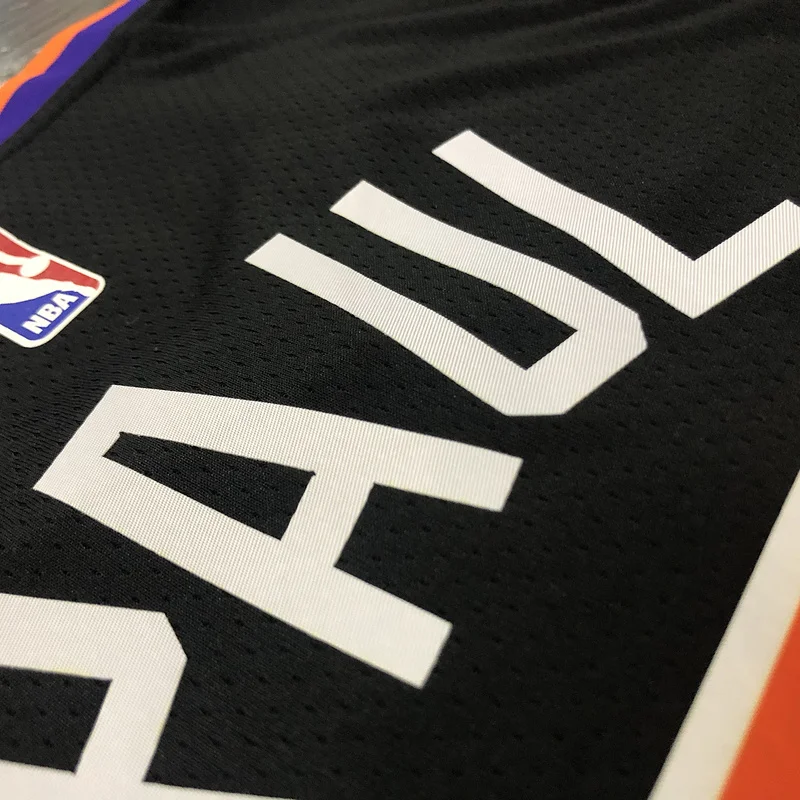 NBA Phoenix Suns Basketball jersey Black #3 PAUL