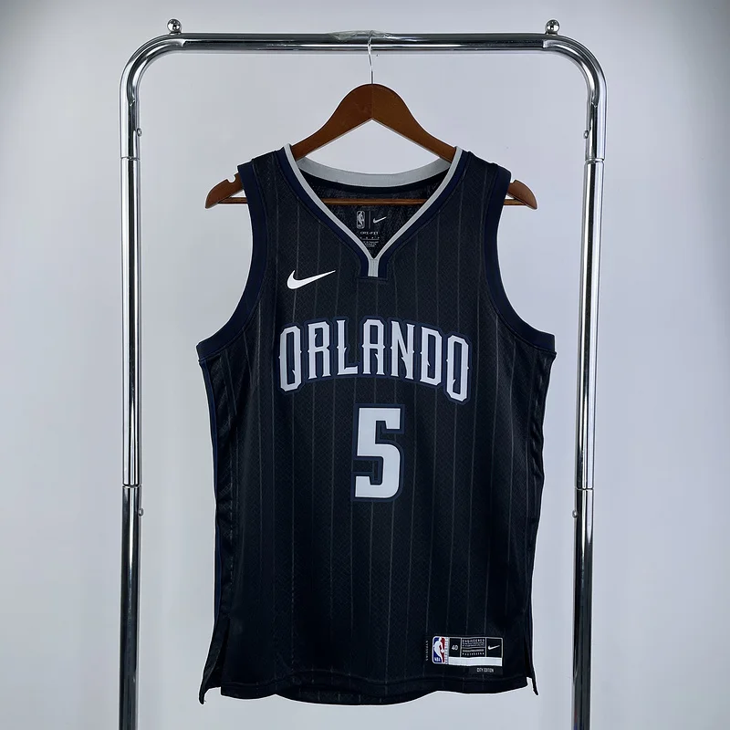 2023Orlando Magic Basketball Jersey city version #5 BANCHERO