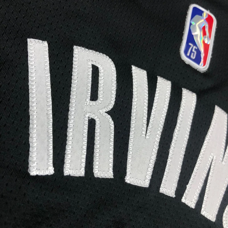 AU Player Version Brooklyn Nets Basketball jersey Black #11 IRVING