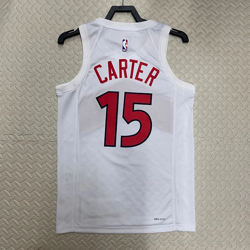 2023 NBA Toronto Raptors Basketball Jersey Home #15 CARTER