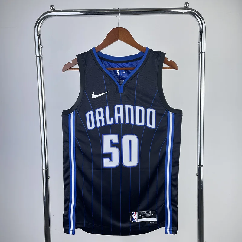 2023 Orlando Magic Basketball Jersey Black stripe #50 ANTHDNY