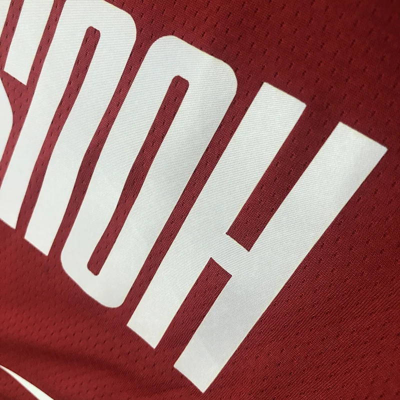 Houston Rockets Basketball Jersey Retro 红 #13 HARDEN