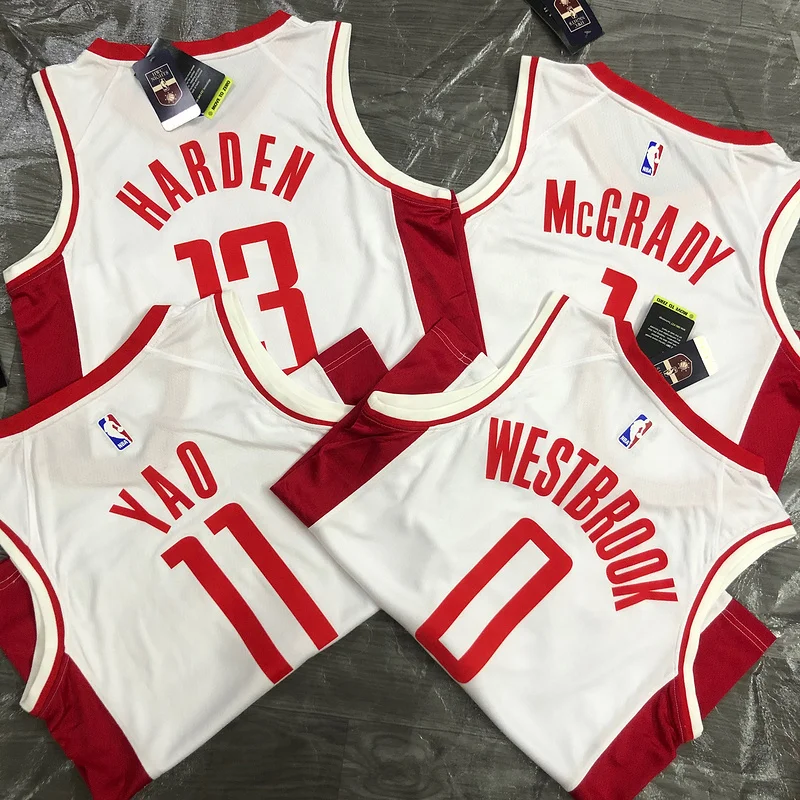 2021 Houston Rockets Basketball Jersey White #13 HARDEN