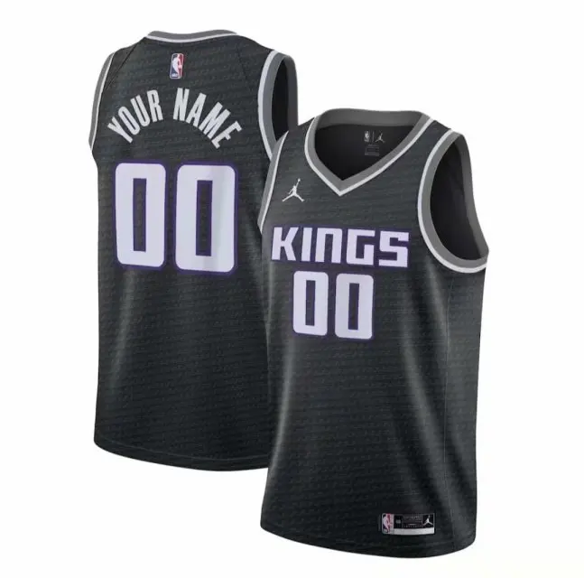 Pre-sale Sacramento Kings Basketball Jersey black