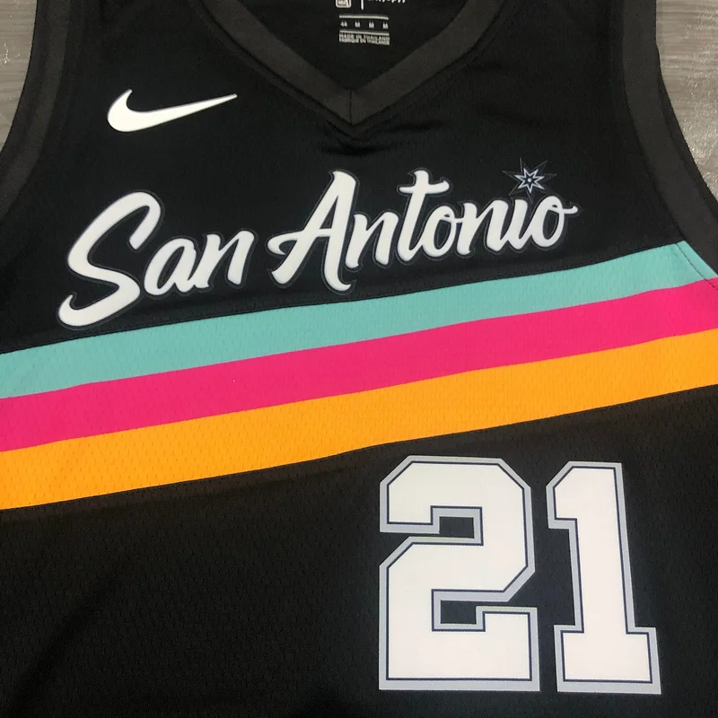 2021 San Antonio Spurs Basketball Jersey city version #12 ALDRIDGE