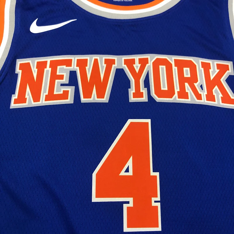 New York Knicks Basketball Jersey Blue #4 ROSE