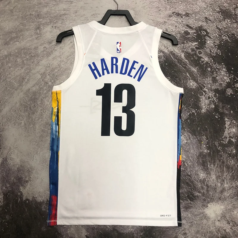 2023 Season Brooklyn Nets Basketball jersey city version #13 HARDEN