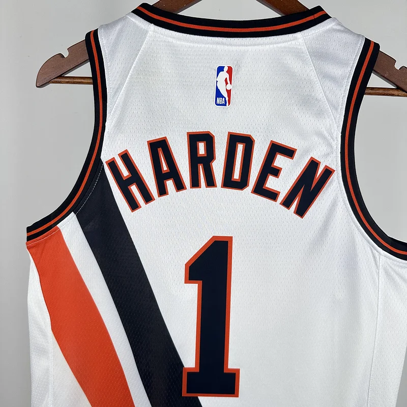 2020 Season  NBA Los Angeles Clippers Basketball jersey   city version  #1    HARDEN