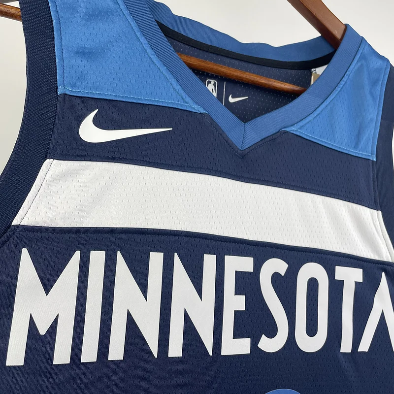 2023 Minnesota Timberwolves Basketball Jersey Aawy Blue #1 ANDERSON