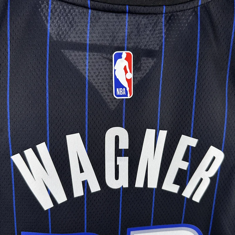 2023 Orlando Magic Basketball Jersey Aawy Black stripe #22 WAGNER