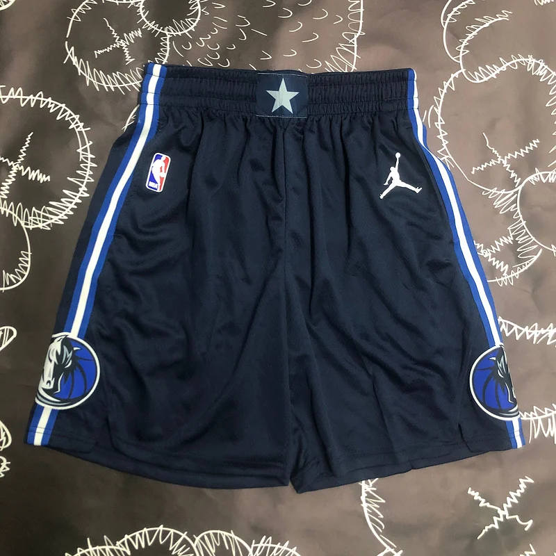 NBA Dallas Mavericks basketball trapeze Shorts