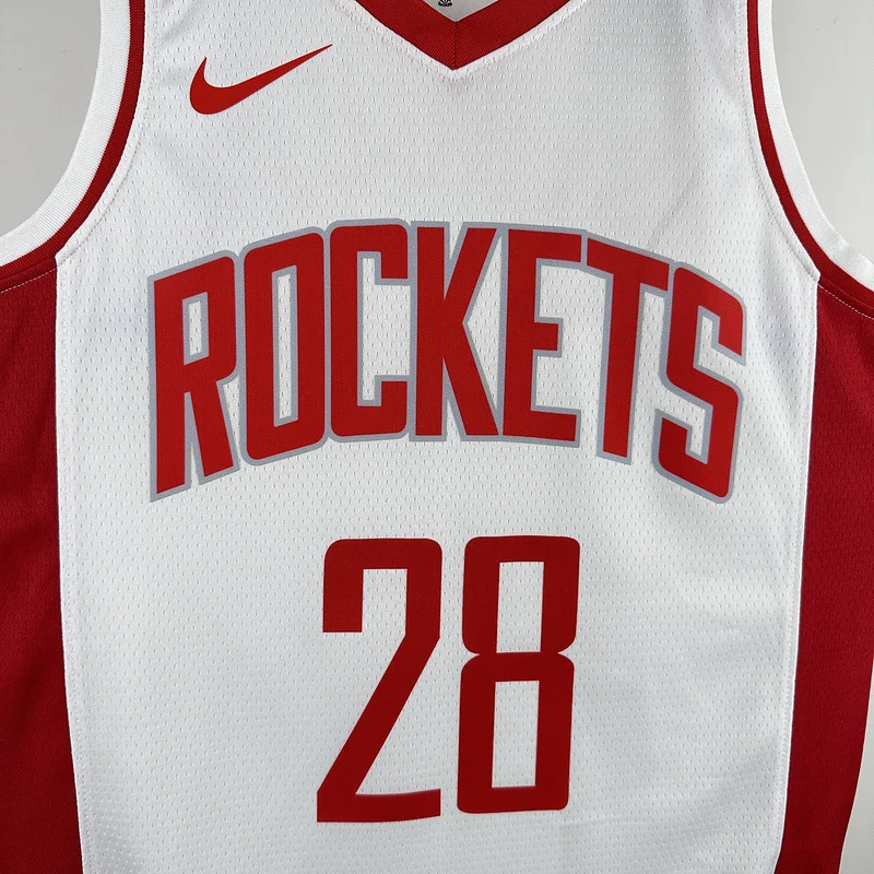 2023 Houston Rockets Basketball Jersey Home White #28 SENGUN