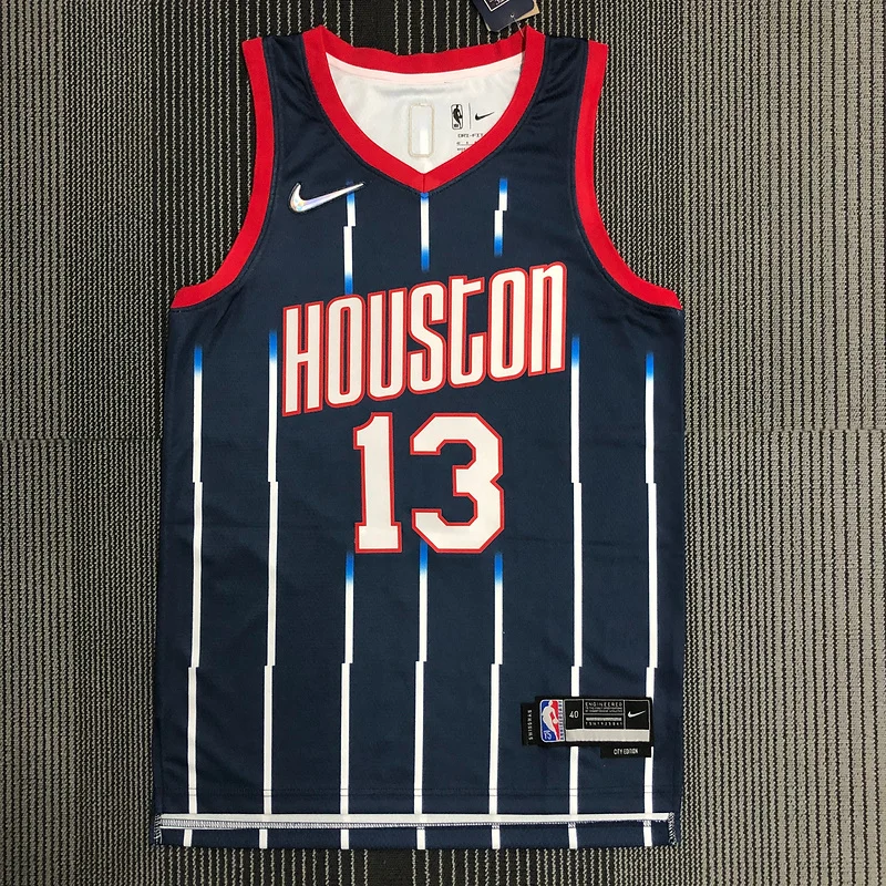 2022 Houston Rockets Basketball Jersey city version #13 HARDEN