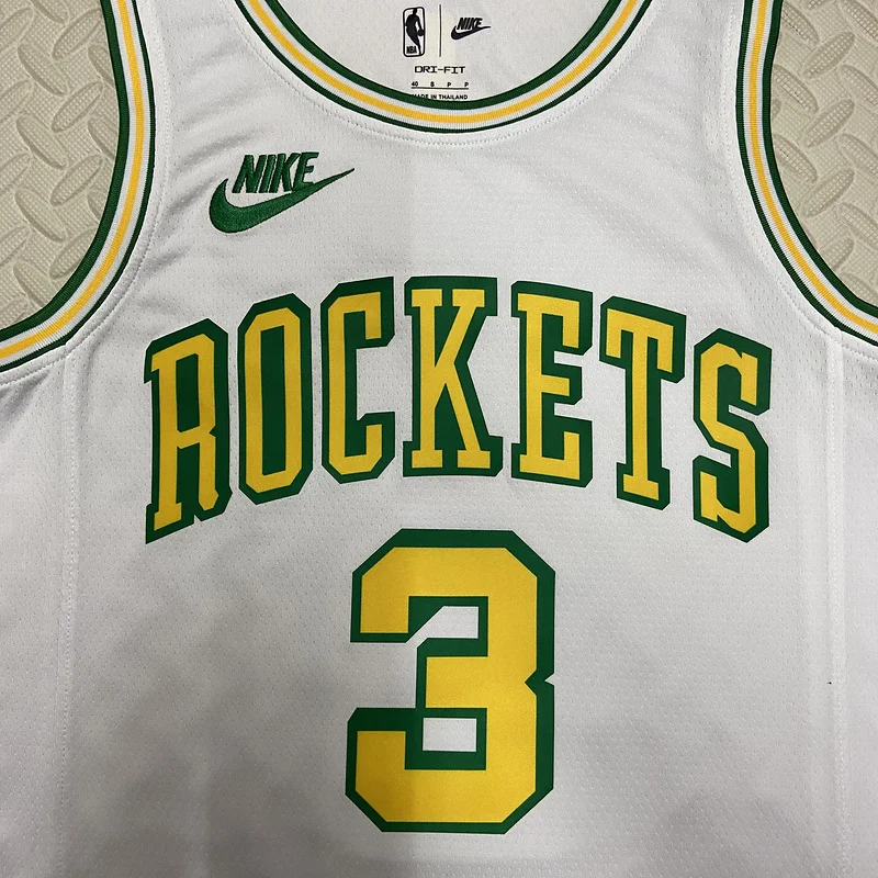 2023 Houston Rockets Basketball Jersey Retro #3 PORTER JR