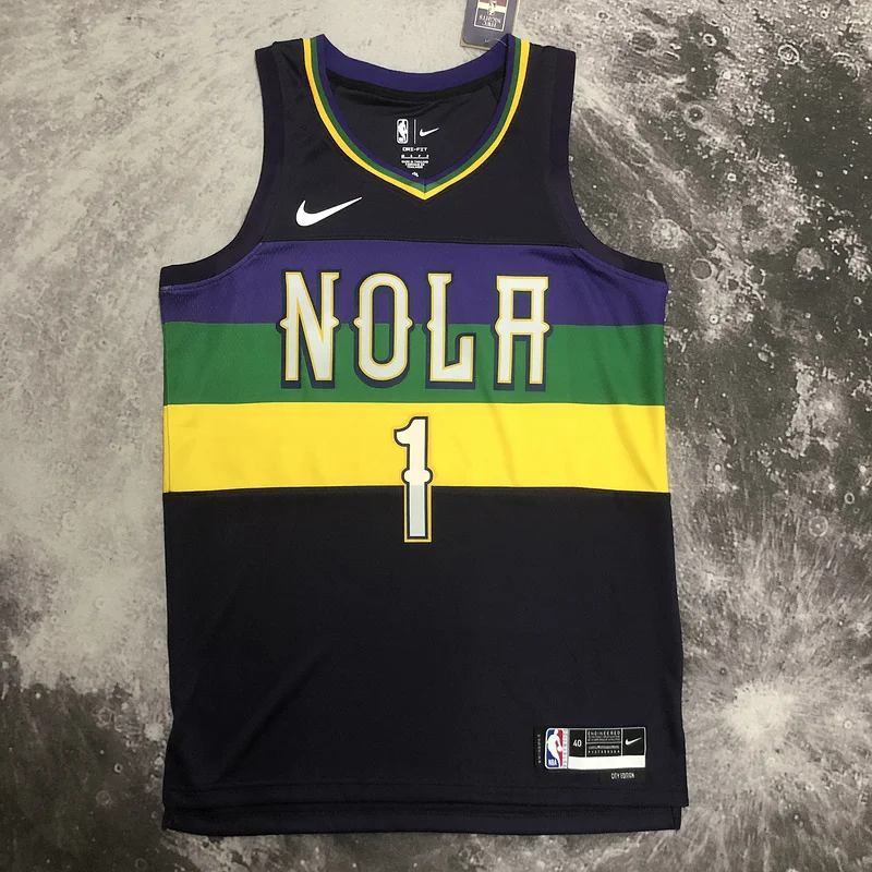 2023 New Orleans Pelicans Basketball jersey  city version  #1  WILLIAMSON