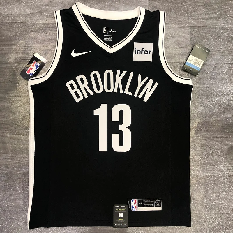 Brooklyn Nets Basketball jersey Black #13 HARDEN