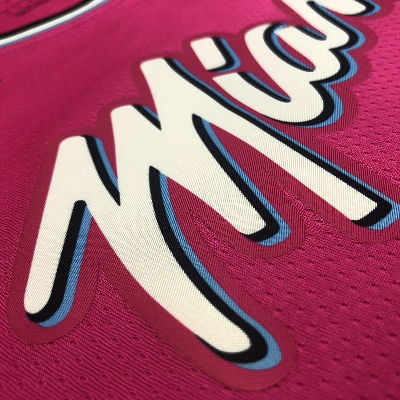 NBA Miami Heat basketball jersey round neck Pink #22 BUTLER