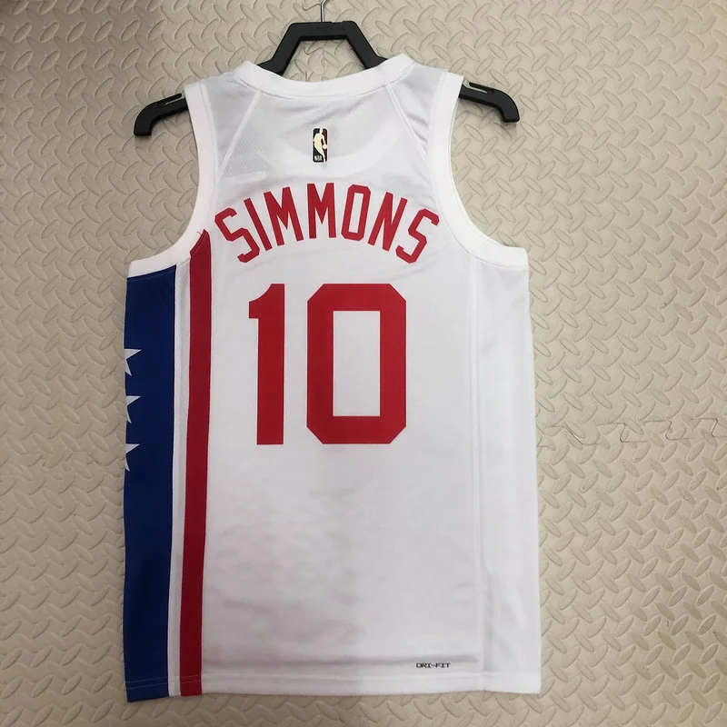 2023 Season Brooklyn Nets Basketball jersey Retro #10 SIMMONS